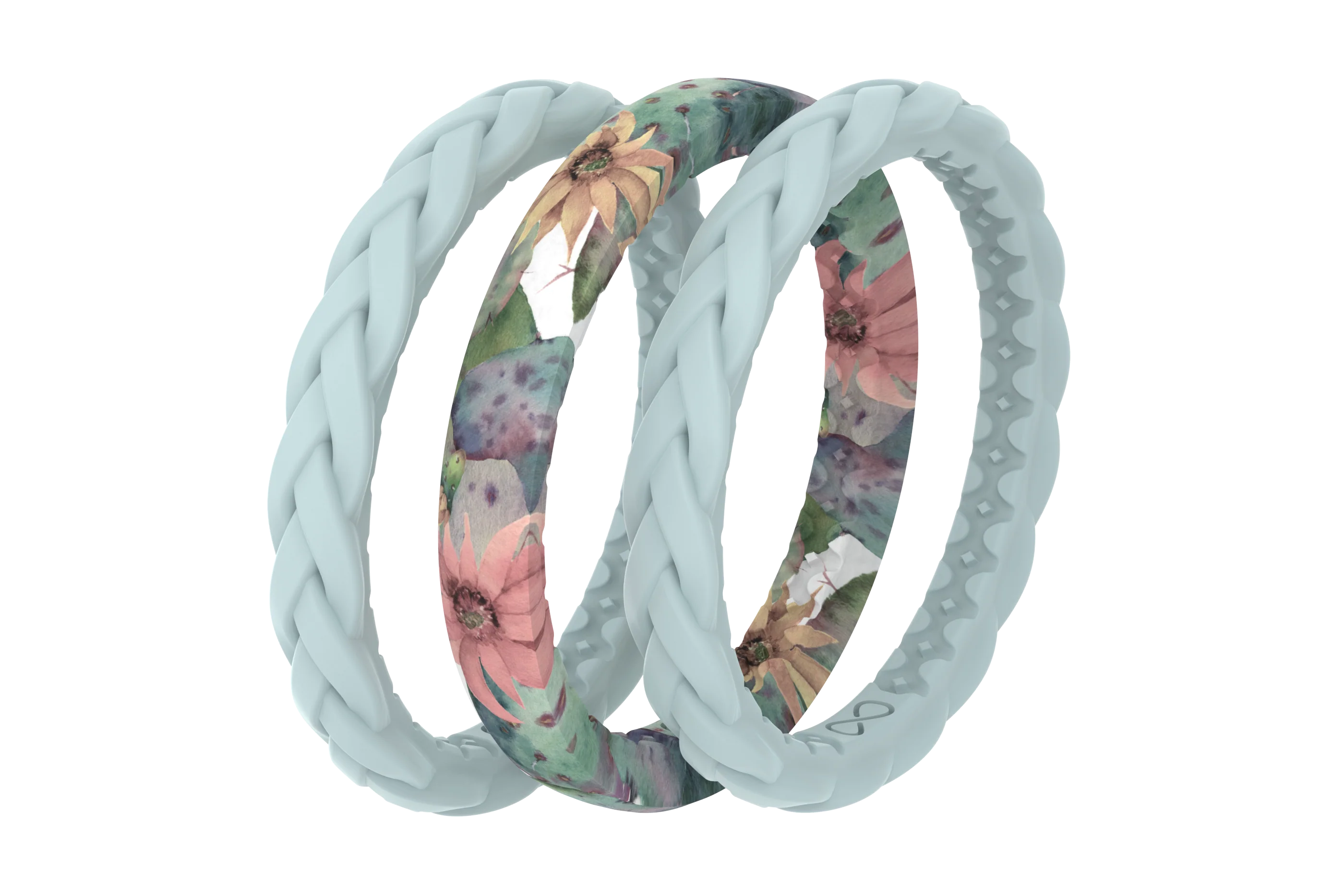 Cactus Bloom - Stackable Ring - Image 2