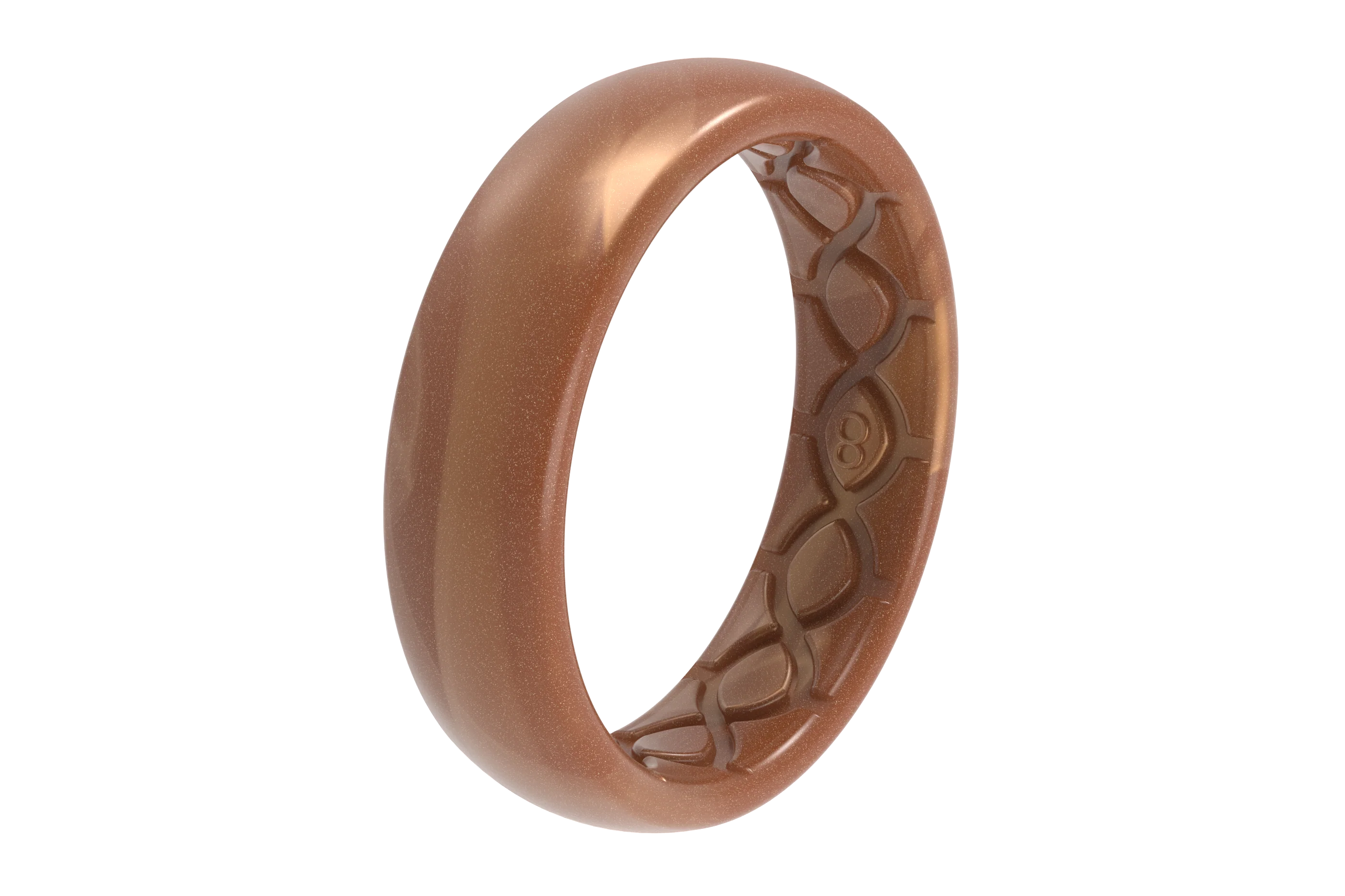 Solid Copper Thin Ring - Image 2