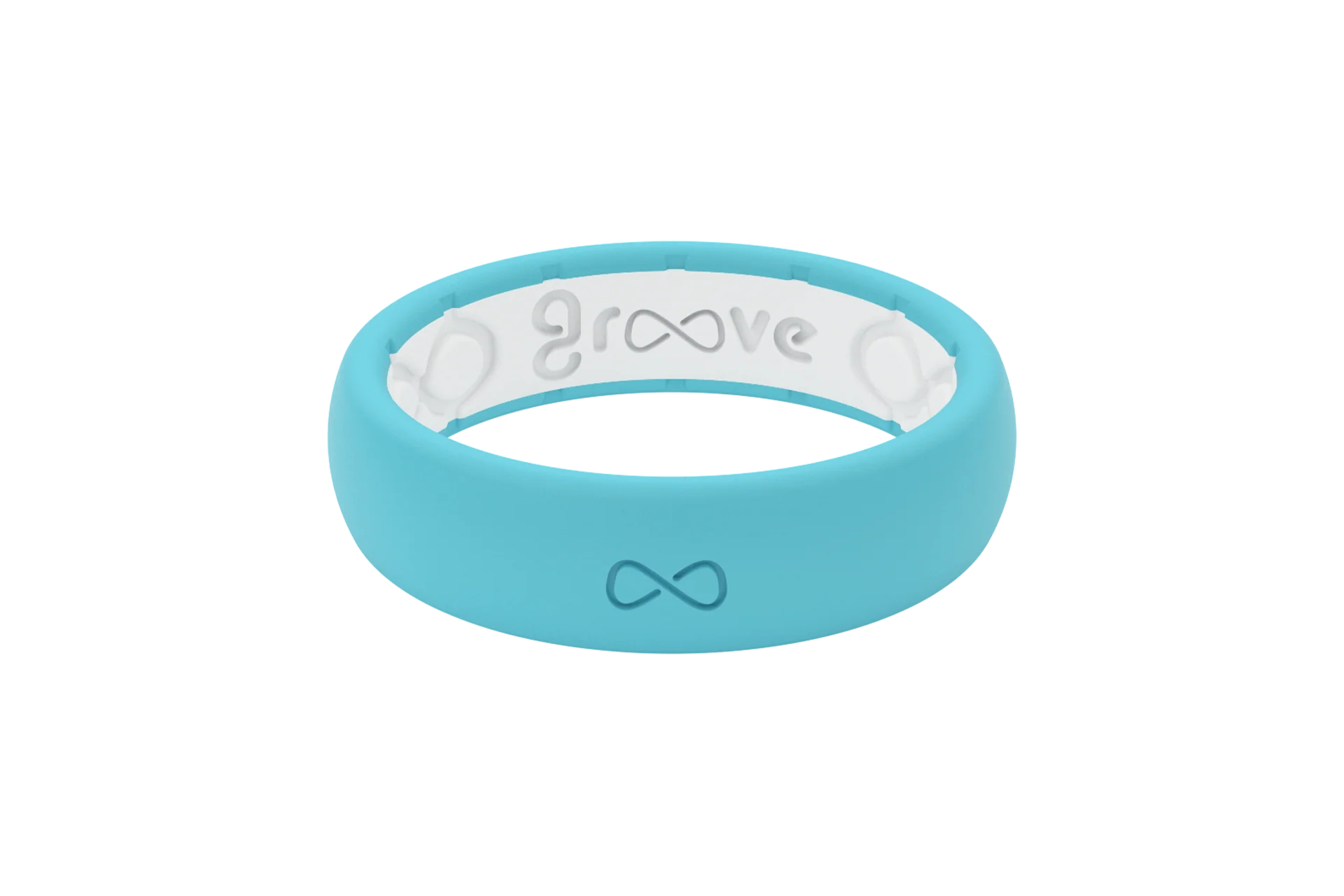 Solid Turquoise Thin Ring