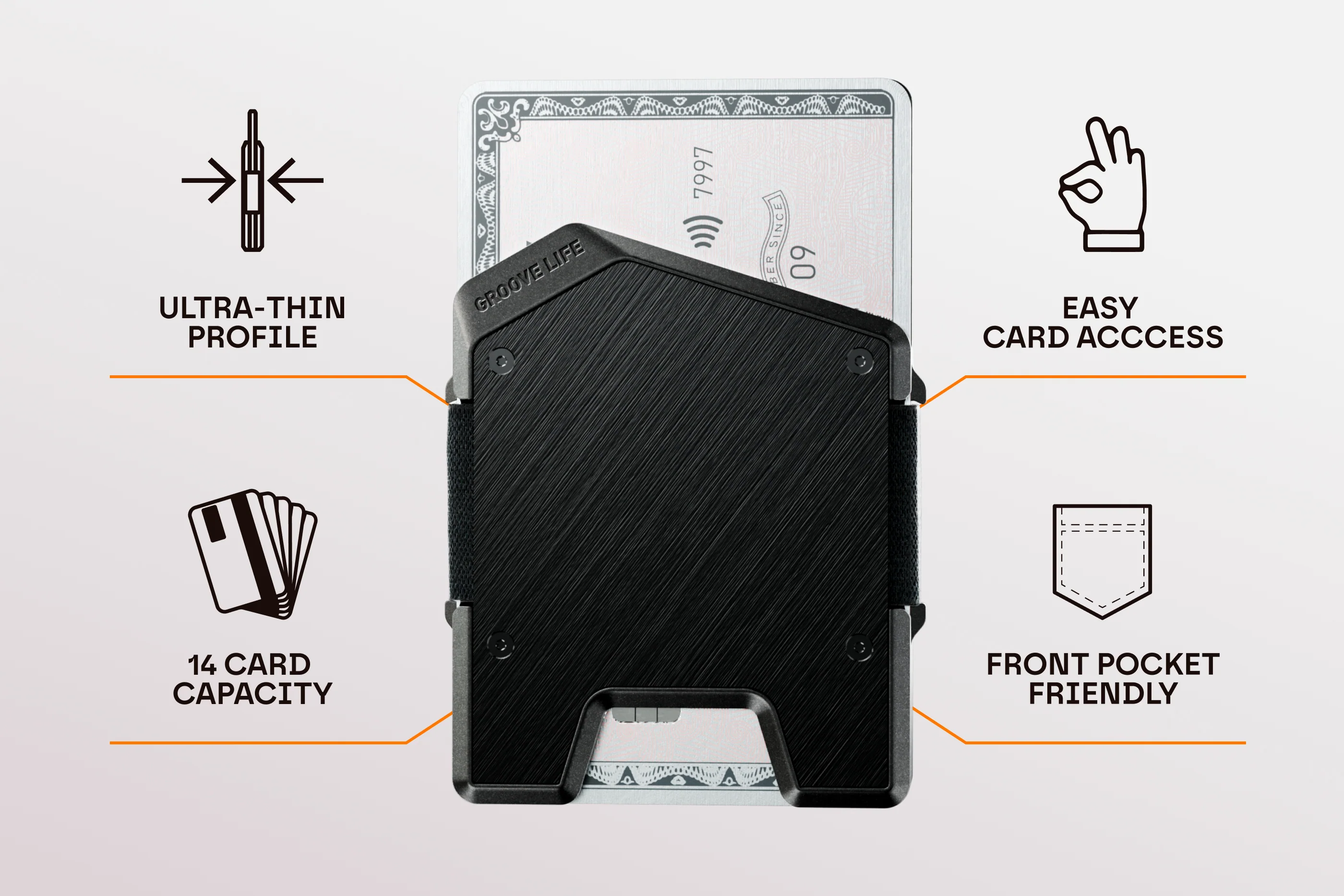 Groove Wallet® Stealth - Gunmetal - Image 7