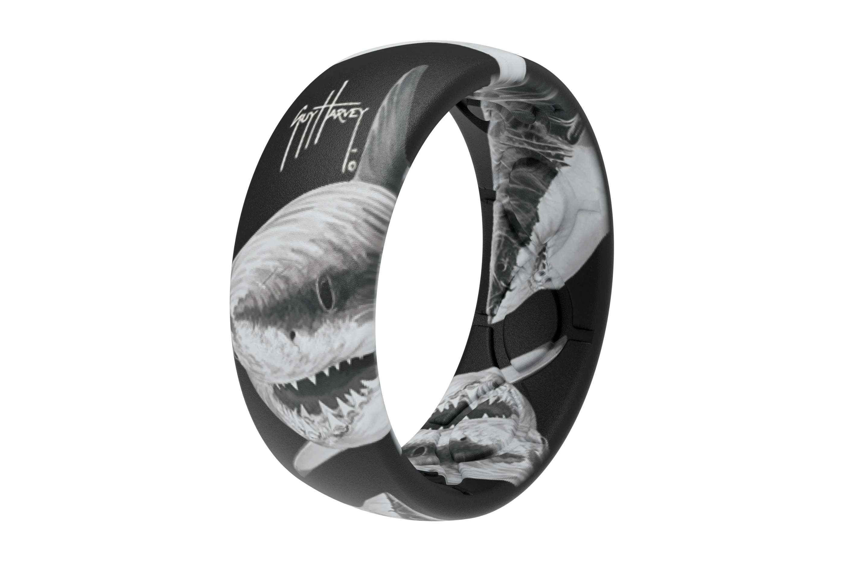 Guy Harvey Great White Shark Ring - Image 2