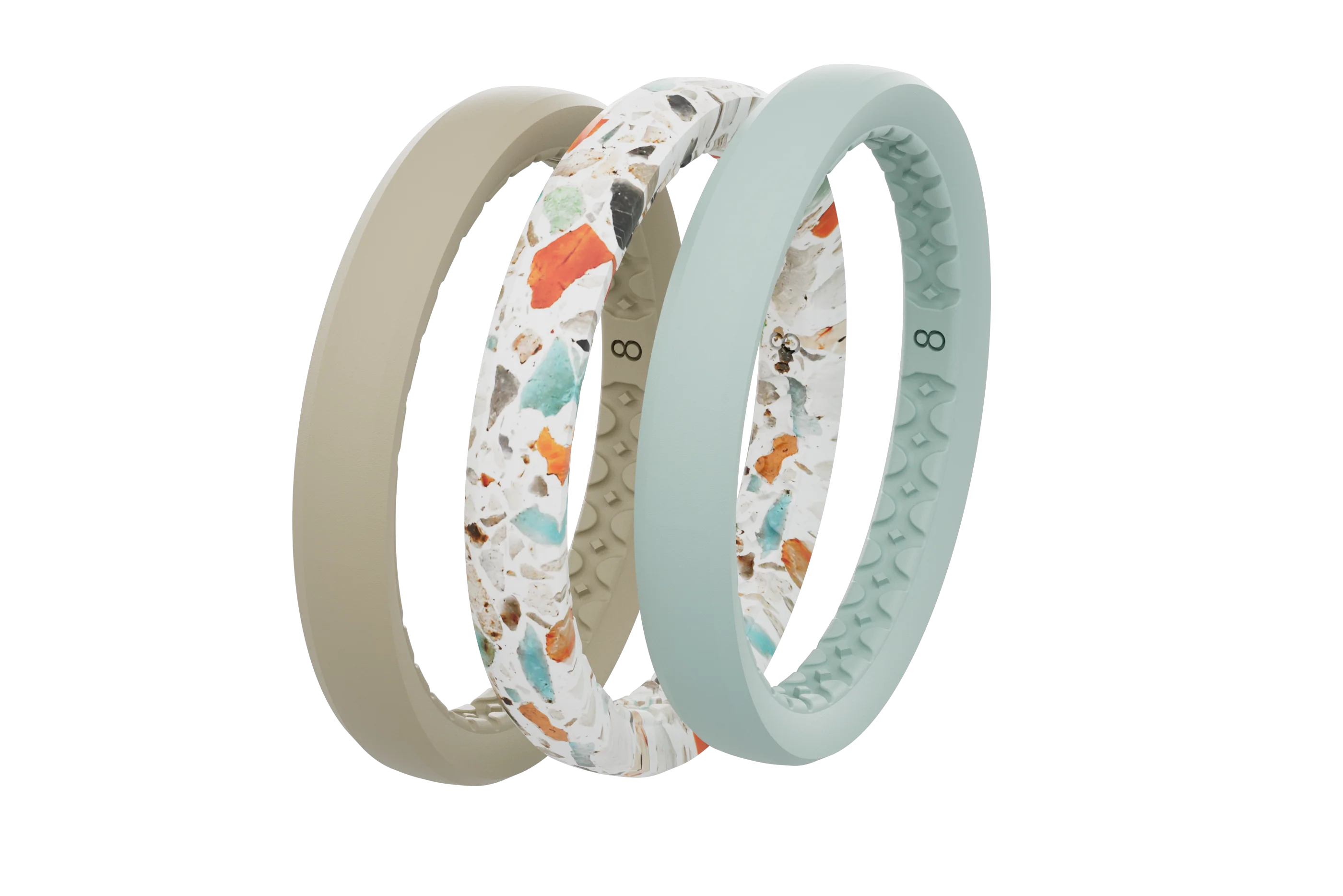 Sea Glass - Stackable Ring - Image 2