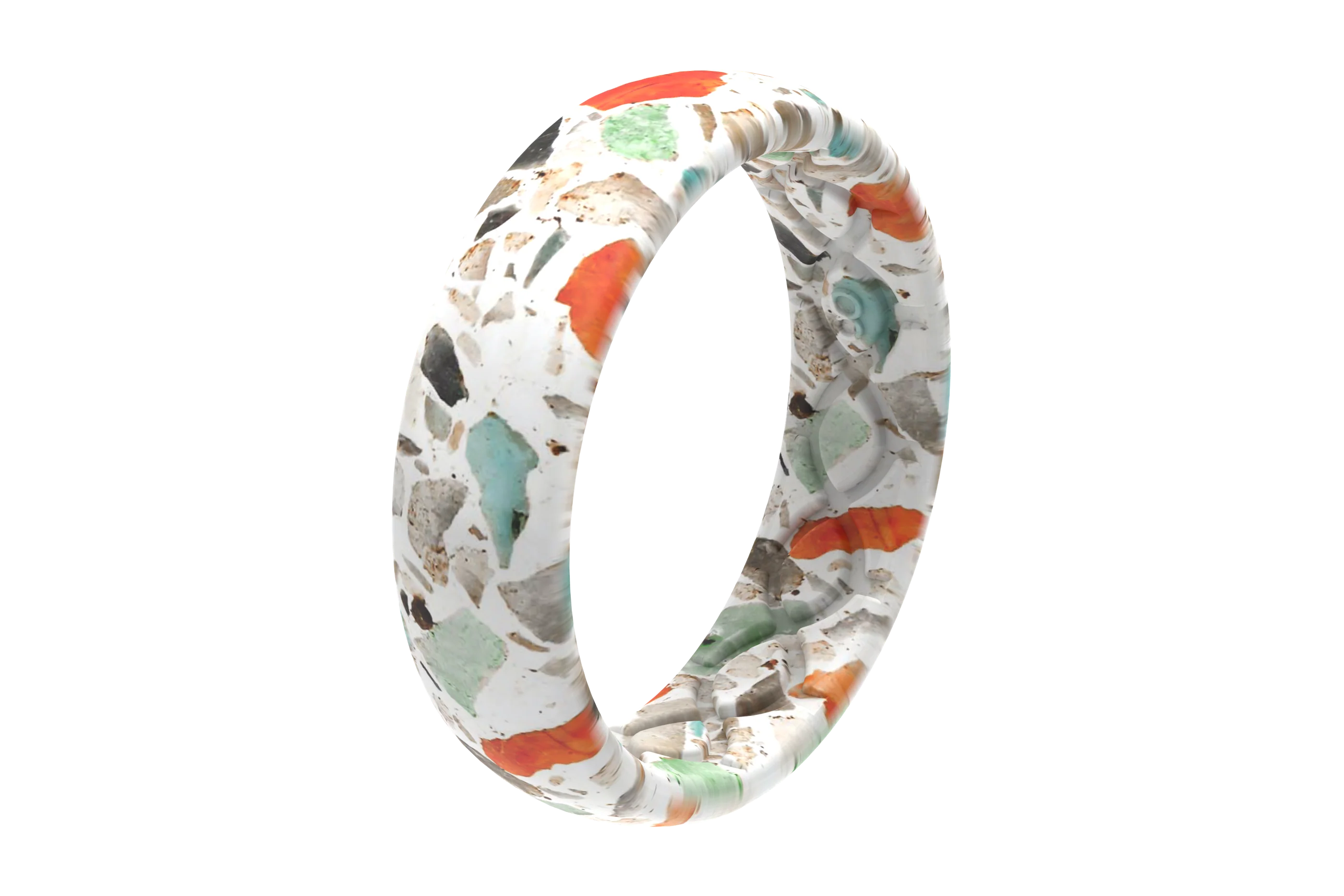 Sea Glass Thin Ring - Image 2