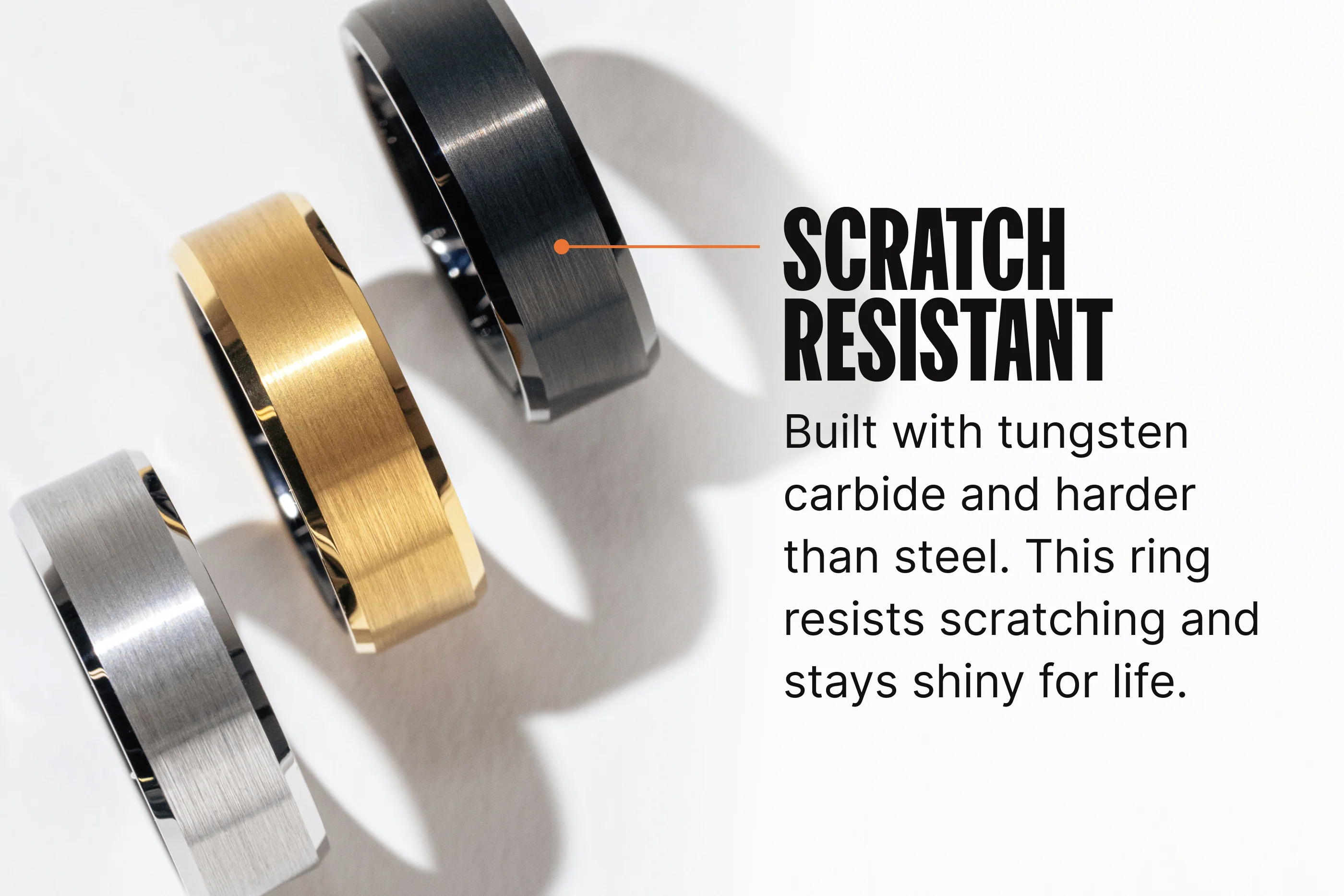 Groove Ring® Tungsten - Platinum - Image 4